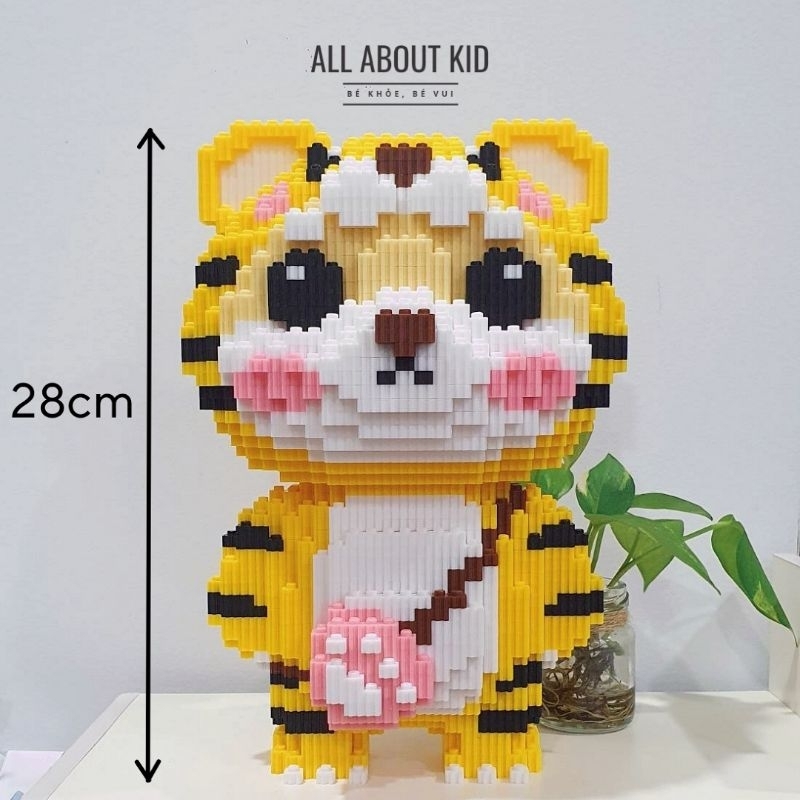 Lắp ráp mô hình Mèo Thần Tài 5D mới nhất 22cm, phong thủy tài lộc -All About Kid