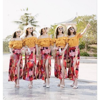 Chân váy đi biển , đi du lịch