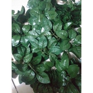Lá nhựa/lụa làm hoa hồng, hoa ly