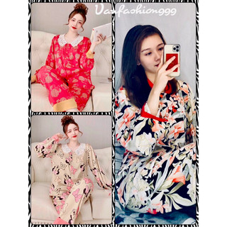 Bộ ngủ lụa Mango Latin Bigsize 55/70 kí mềm mịn chuẩn mẫu