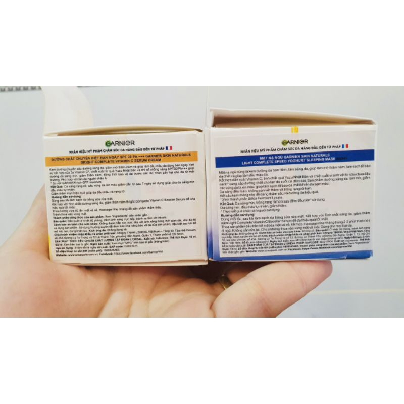 Kem dưỡng sáng da Garnier