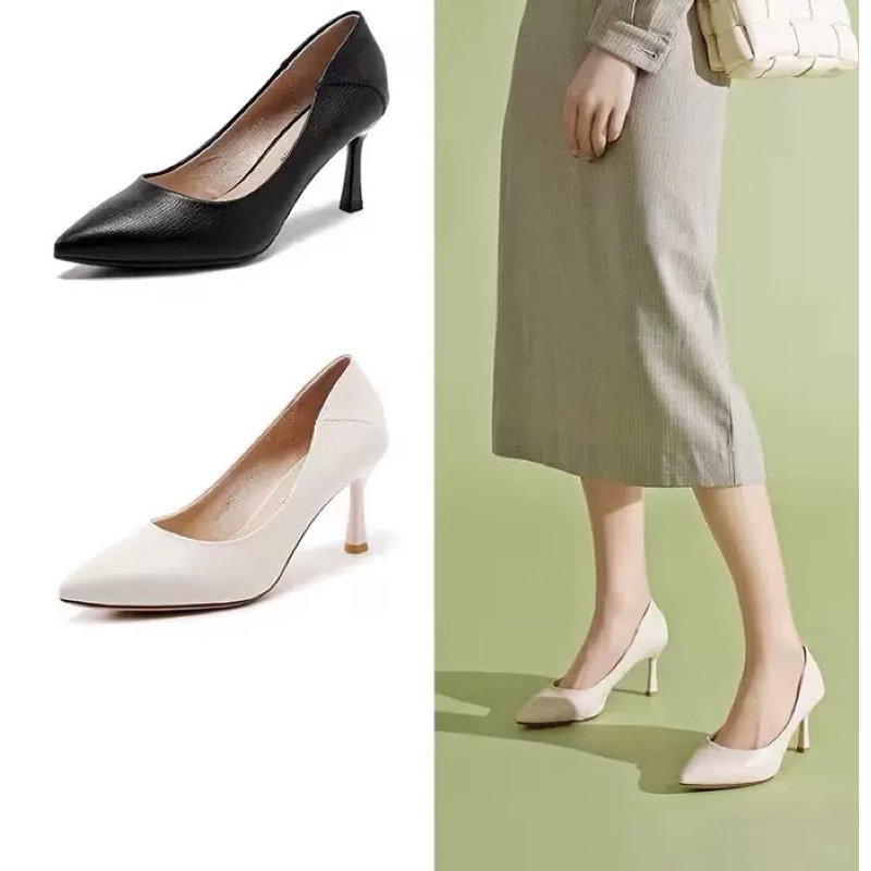 Giày cao gót Dusto gót nhọn cao 7cm