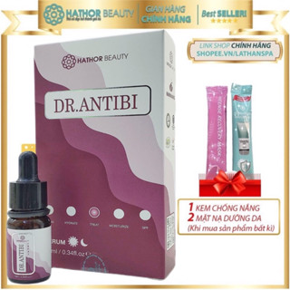 Serum giảm mụn trắng da dưỡng da giảm thâm nám giảm tan nhang Dr. ANTIBI - Serum KST HATHOR BEAUTY 10ml SR01