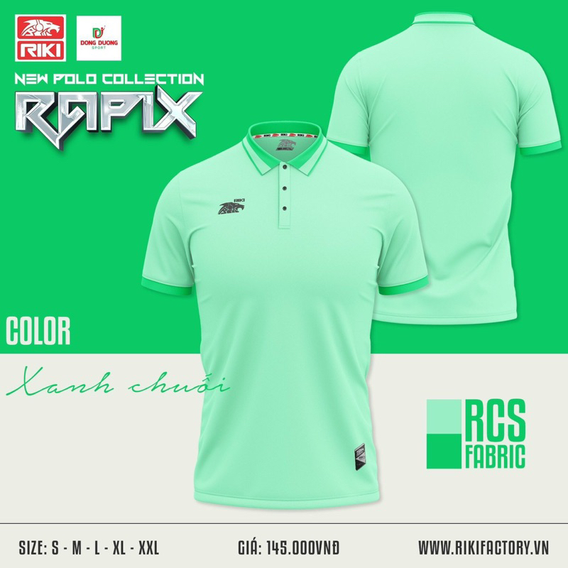 Áo polo thể thao riki rapix