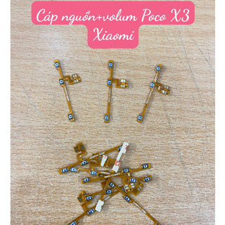 Cáp Nguồn + Volum PoCo X3 Xiaomi