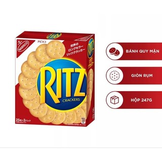 BÁNH QUY RITZ MẶN KHÔNG NHÂN 247G