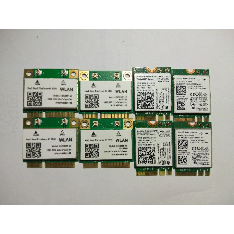 card wifi intel ac7260 8260 8265 m2-msata dùng cho laptop, mainboard và adapter pc2ndhcm | BigBuy360 - bigbuy360.vn