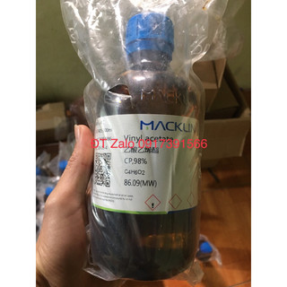 Hoá chất vinyl acetate cas 108-05-4 , 98% chai 500ml