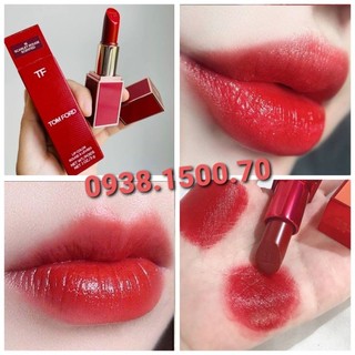 Son thỏi lì Tom Ford Lip Color Lipstick Limited Edition No.16 Scarlet Rouge Scented ✌ ĐỎ TƯƠI