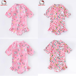 Bộ bơi bé gái hello kitty chất đẹp bb 3893