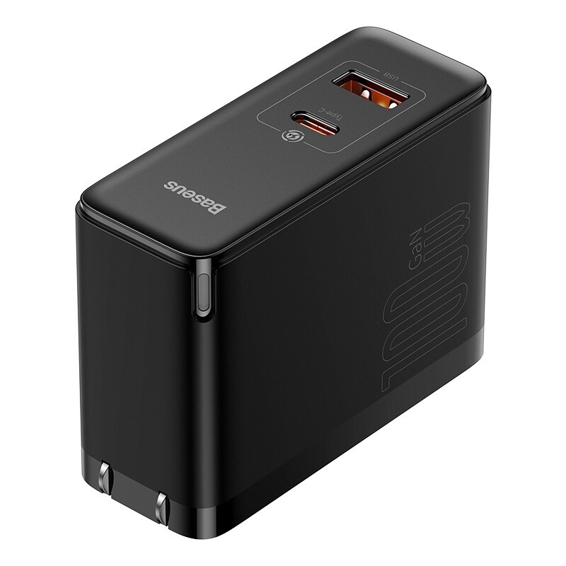 Bộ Sạc Nhanh Đa Năng Baseus Công Suất Cao GaN5 Pro Fast Charger C+U 100W Dùng cho Điện Thoại/Laptop bảo hành 6 tháng