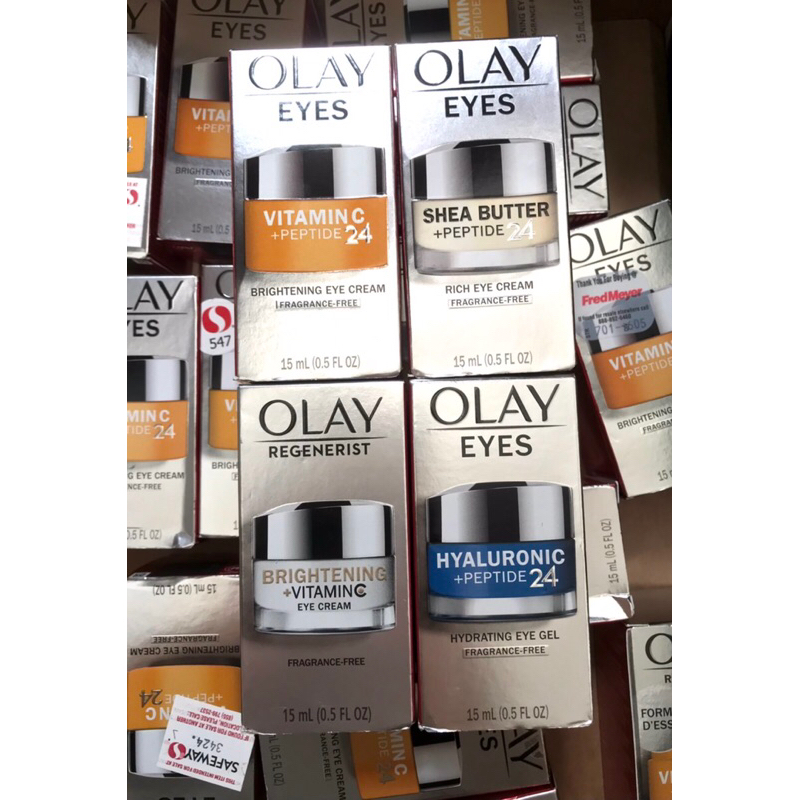 Kem dưỡng trắng sáng màu da vùng mắt Olay Regenerist Brightening Vitamin C Eye Cream 15ml