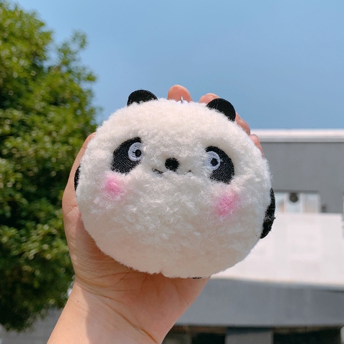 Móc khoá gấu bông Gấu trúc Panda phụ kiện trang trí balo túi xách móc chìa khoá JUNNEW