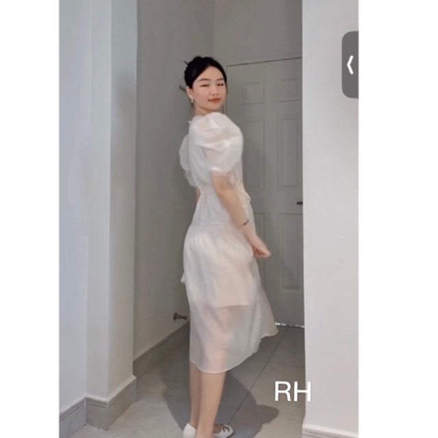 Váy maxi dáng dài tơ nến mềm mại,Đầm dài dễ thương đi biển rhstore