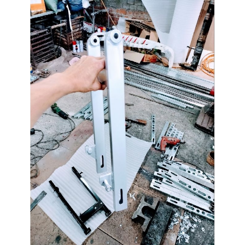 Gắp không phây Wuave nhỏ+Đrim+Cúp, Dài 50cm, Kèm pass tăng sên và óc bắt phuộc nhún