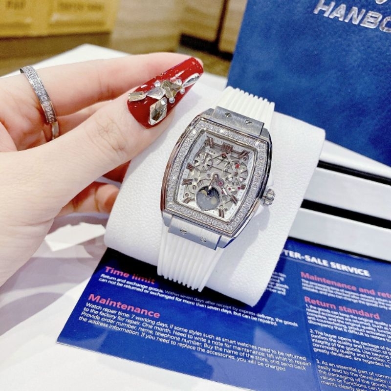 Đồng hồ nữ chính hãng #𝐇𝐚𝐧𝐛𝐨𝐫𝐨_𝐇𝐁𝐑𝟔𝟕𝟕