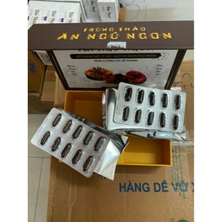 (CHÍNH HÃNG) VIÊN TRÙNG THẢO ĂN NGỦ NGON(ăn được ngủ được)