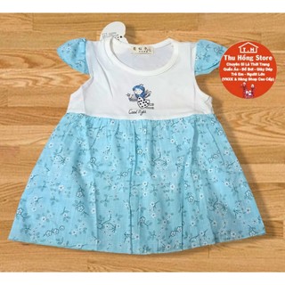 ĐẦM BÉ GÁI size(8-15kg) chất cotton phối kate siêu mềm.mịn