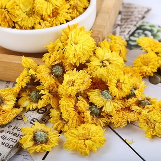 Trà cúc vàng sấy lạnh nguyên bông