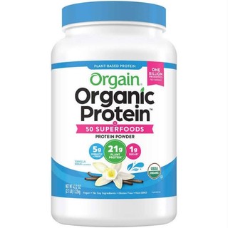 Bột Protein hữu cơ Orgain Organic Protein (choco/vani)