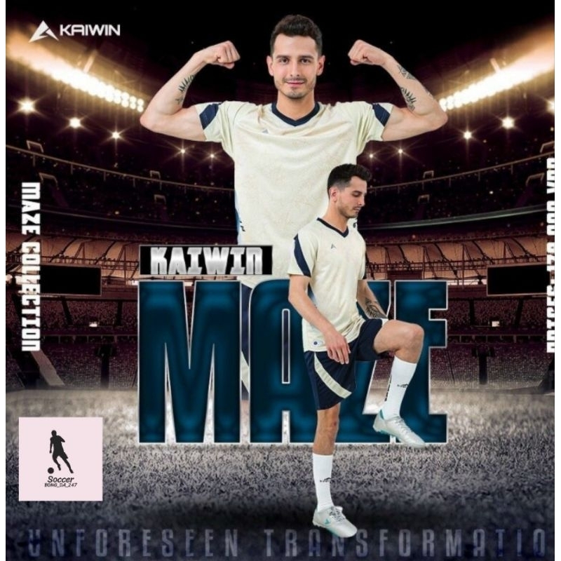 BỘ QUẦN ÁO BÓNG ĐÁ KAIWIN - MAZE