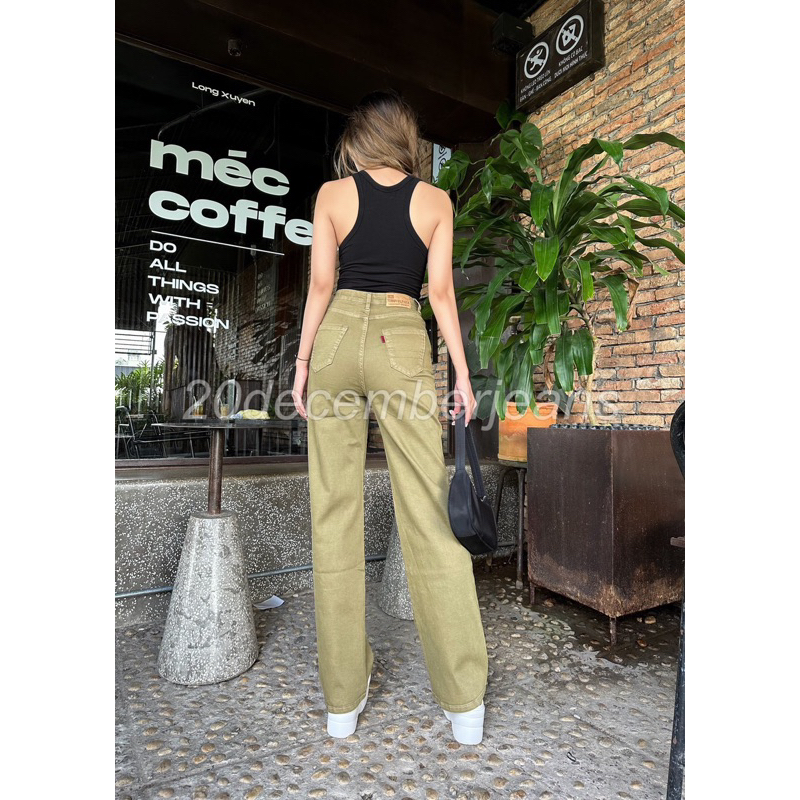 Quần Ống suông 3 màu 20decemberjeans mã 2081