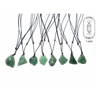 Vòng cổ Green Strawberry quartz dây rút điều chỉnh độ dài nam nữ đều đeo được