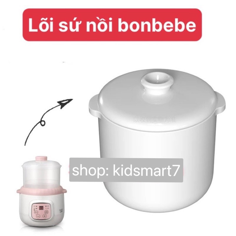 Nắp sứ , nồi sứ, thố sứ nồi bonbebe, kichilachi, lotor, seka 0,8L 1L