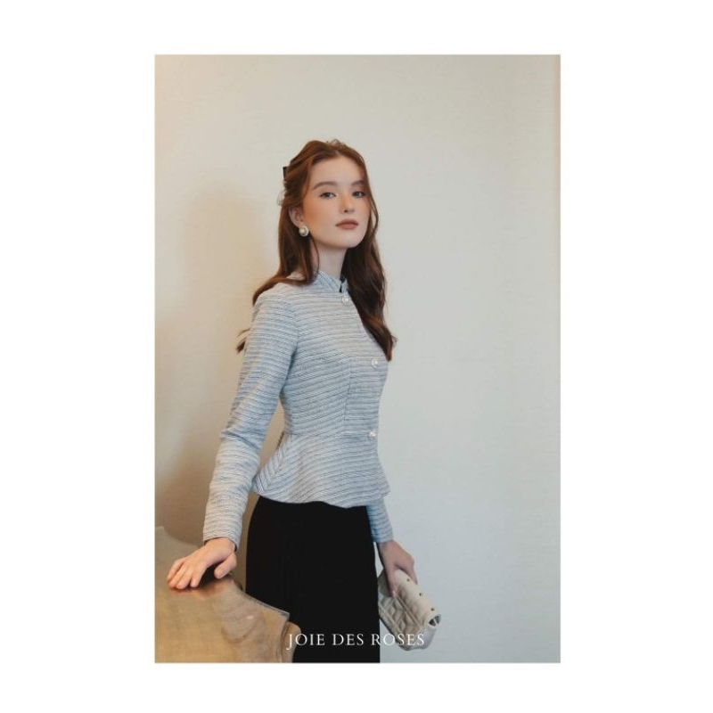 Áo peplum Edsel top của Joie des rose