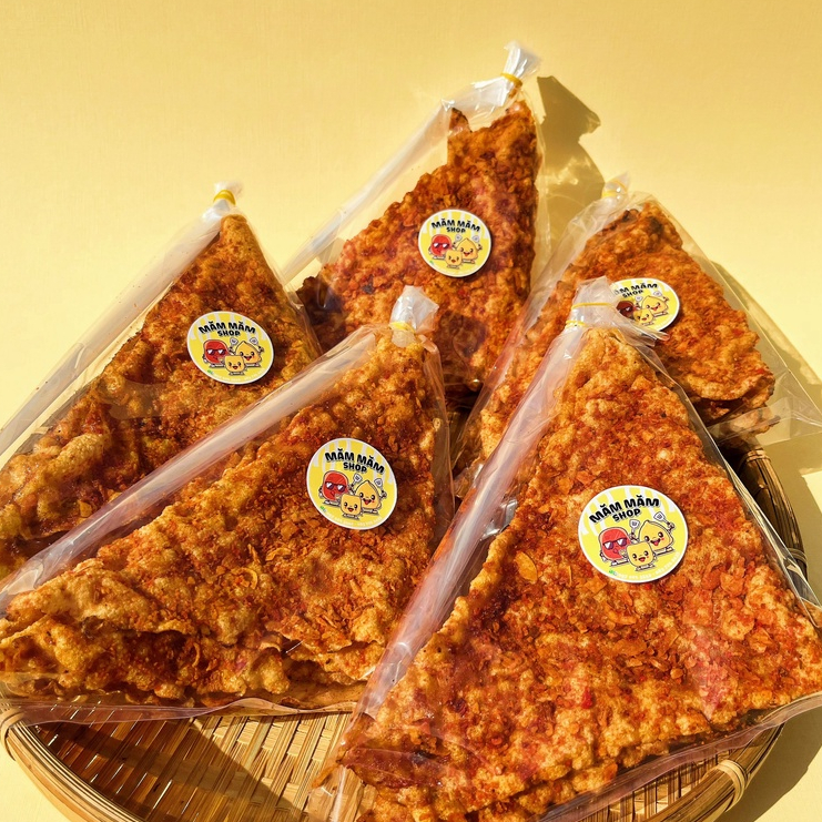 Bánh Tráng Nướng, Bánh Tráng Khô Bò Gói 95g Măm Măm Shop
