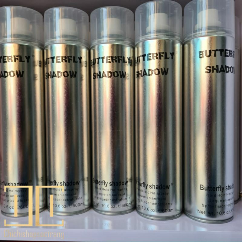 Keo xịt tóc Butterfly Shadow , Keo bạc
