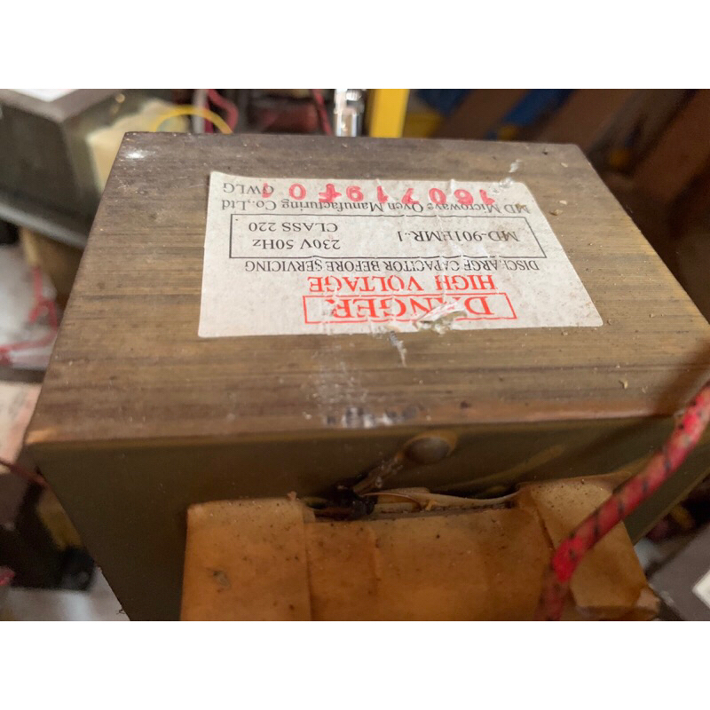 Biến áp lò vi sóng tháo máy