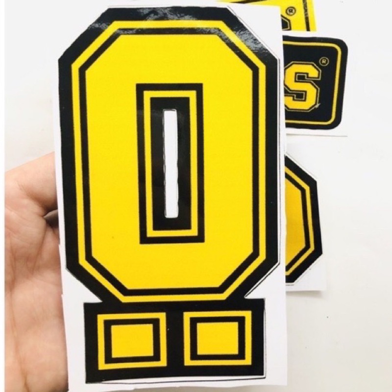 Tem Chữ O Trang Trí Nhiều Vị Trí Trên Xe Cực Chất.