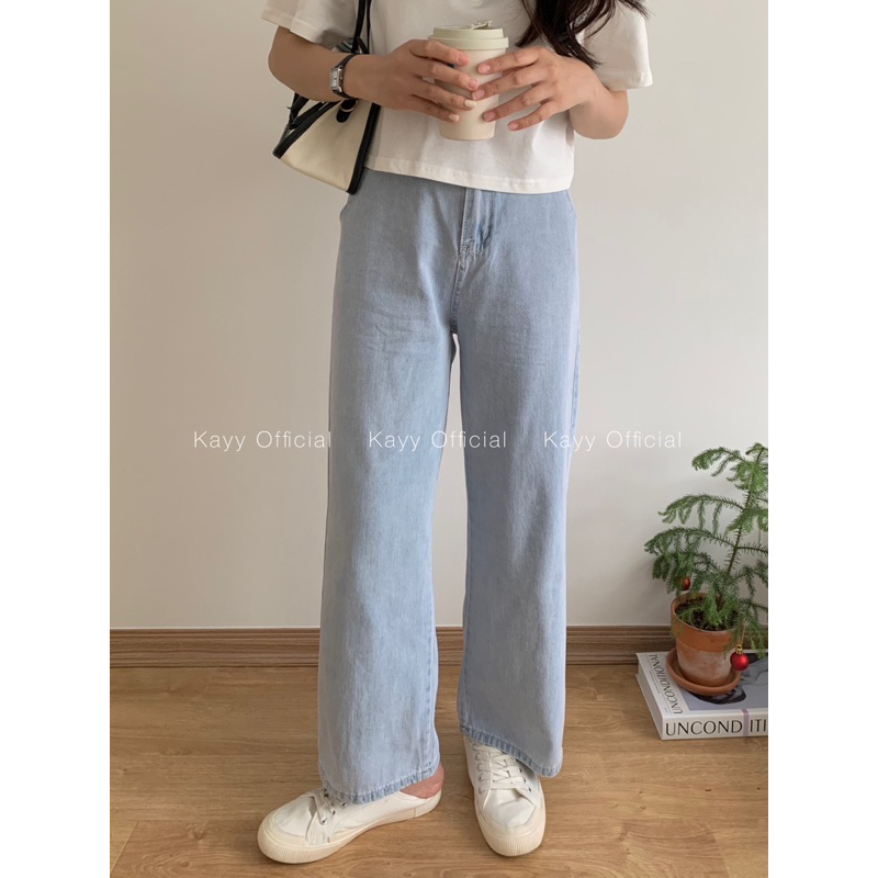 KAYY. Quần jeans mềm lưng chun - Q1055