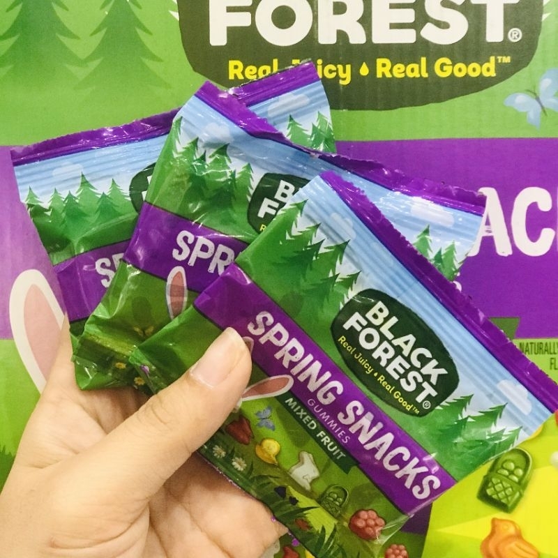 Kẹo Dẻo Trái Cây Black Forest Spring Snacks Gói Lẻ
