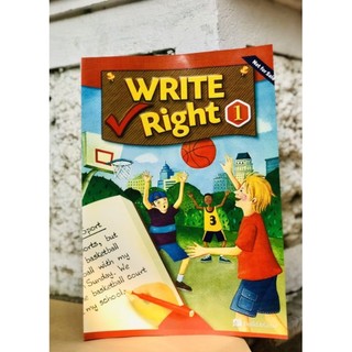 Write Right 1 2 3, bản A4, O.f.f.s.e.t đẹp