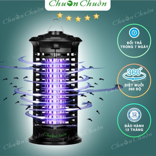 Đèn bắt muỗi điện quang thông minh - máy bắt muỗi diệt côn trùng bằng lưới điện an toàn