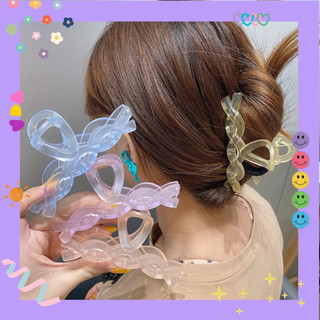 Kẹp tóc acrylic 🧬 Xoắn ⛓️ Tổng hợp