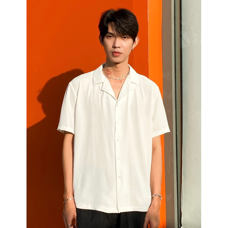 Áo sơ mi ngắn tay cuban Robus chất đủi nhăn Curban shirt