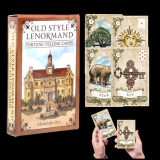 ĐỌC MÔ TẢ Bộ bài Tarot Old Style Lenormand cards, tác giả Alexander Ray