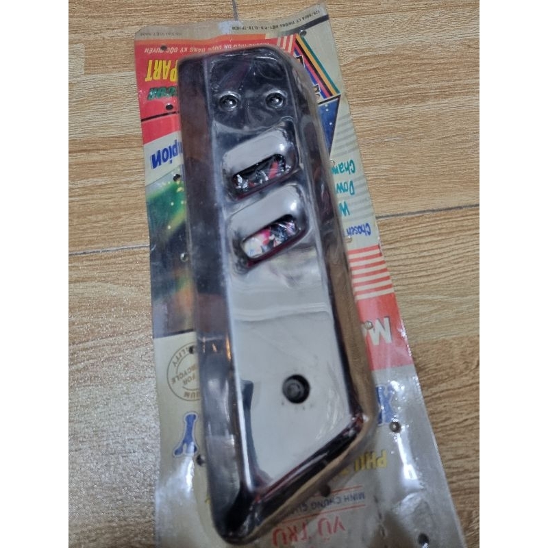 ốp bô inox xe paysi (3 lỗ )