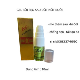 Gel Bôi sẹo sau đốt mụn ruồi , mụn thịt