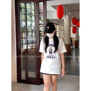 Phông gấu Whoau thêu cali (Hàng chính hãng)