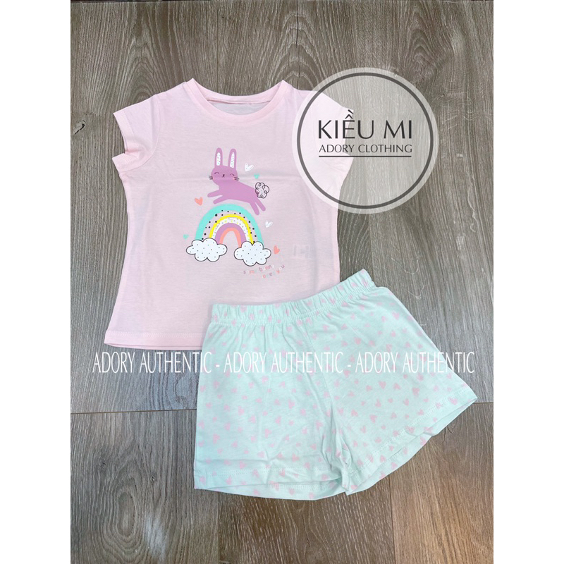 Set 3 bộ unicor auth Geo uk cho bé gái