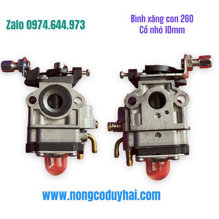 Chế hòa khí dùng cho máy phát cỏ 260 - 330 - thắng máy cưa xích