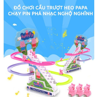 Đồ chơi heo peppa leo thang - pig slide