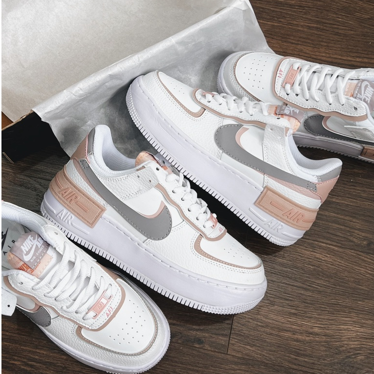 Giày Thể Thao/Giày Sneaker Shadow "Amenthys Ash". Giày sneaker AF1 Shadow Nữ Tính Mẫu Mới Nhất