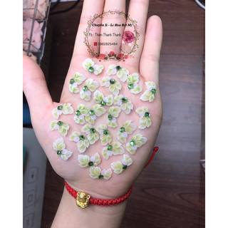 Hoa Bột Gắn Móng Nail.(Bông Bột gắn Móng)