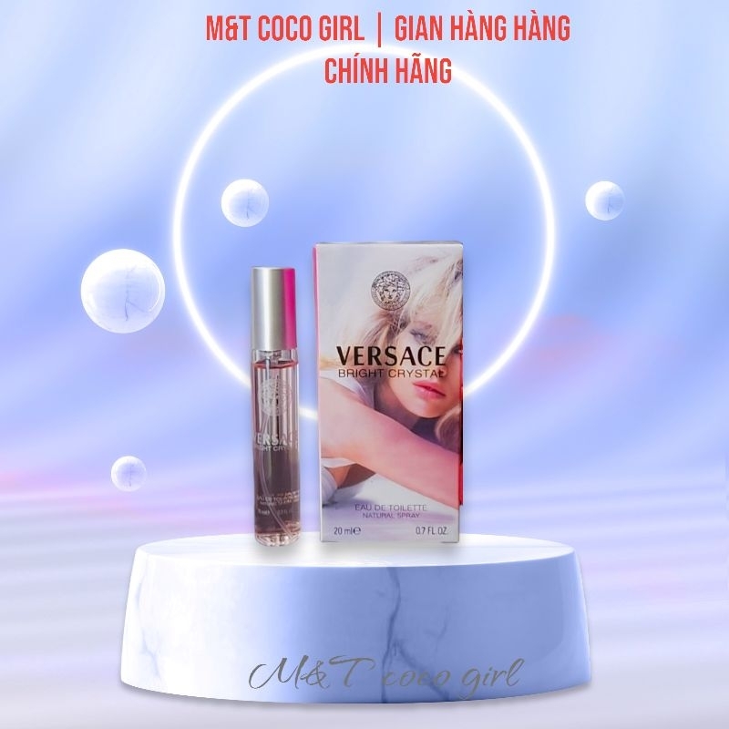 ✅Nước hoa Nữ Versace hồng 20ml, lưu hương 6 -8h