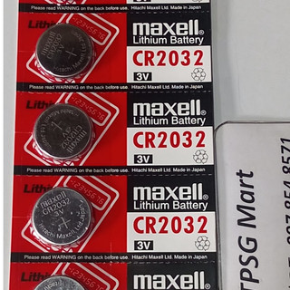 Pin cmos 2032 maxell lithium battery cr2032 - 3v
